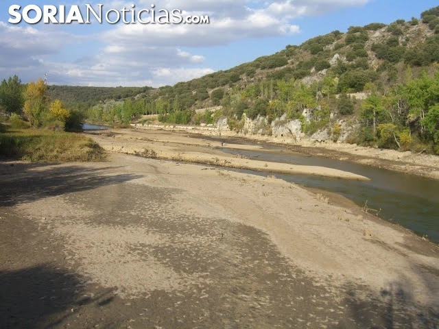 Foto 7 - Fotos: &iquest;Recuerdas el r&iacute;o Duero pr&aacute;cticamente seco a su paso por Soria?