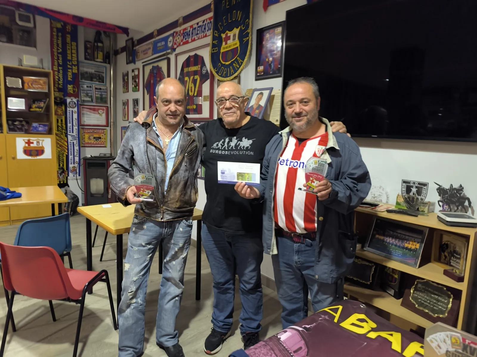 Foto 2 - Pedro Llorente y Manuel Lasanta se imponen en el XVII Campeonato de Gui&ntilde;ote de la Pe&ntilde;a Barcelonista