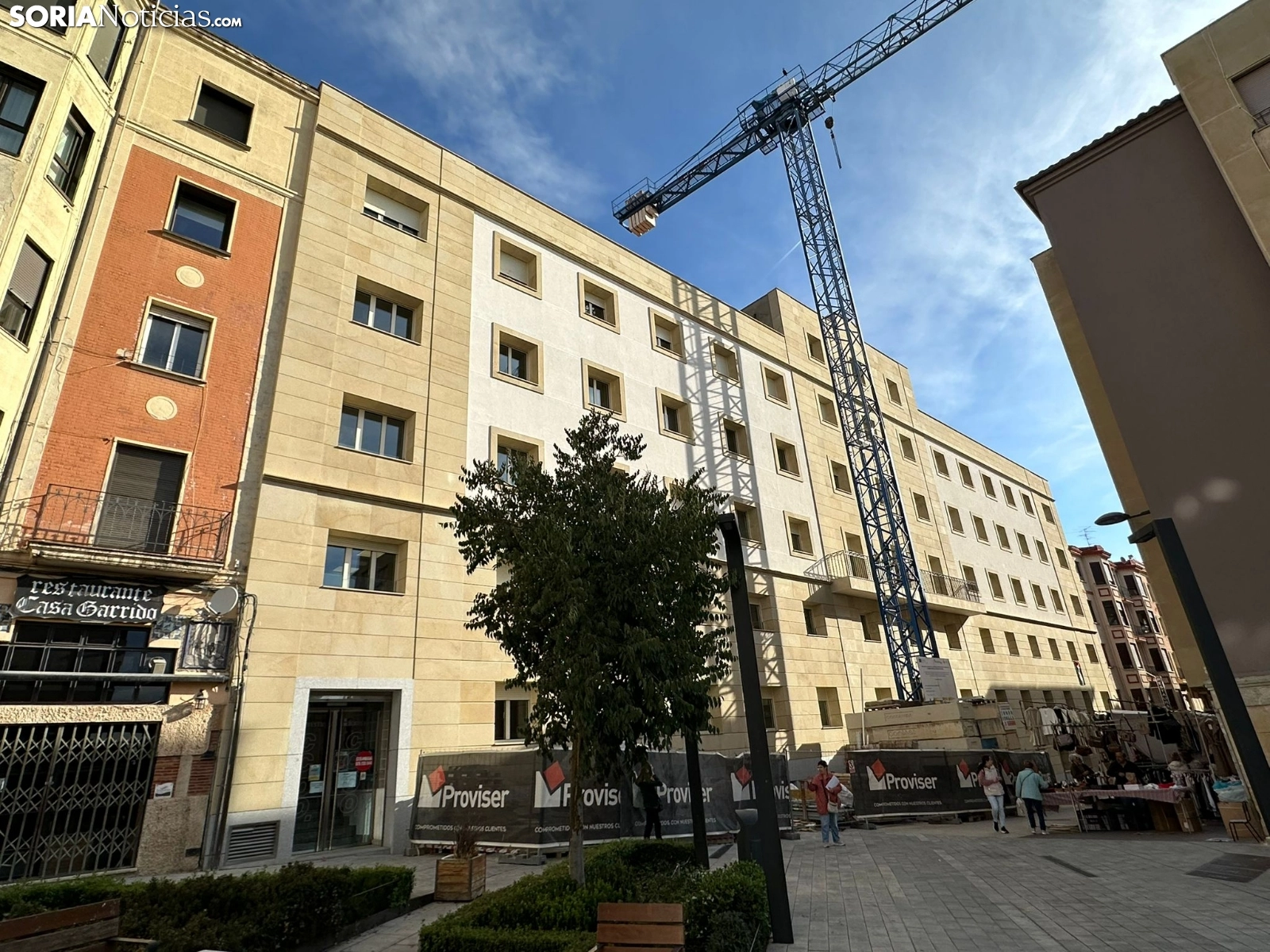 Edificio de la calle Vicente Tutor 6. 