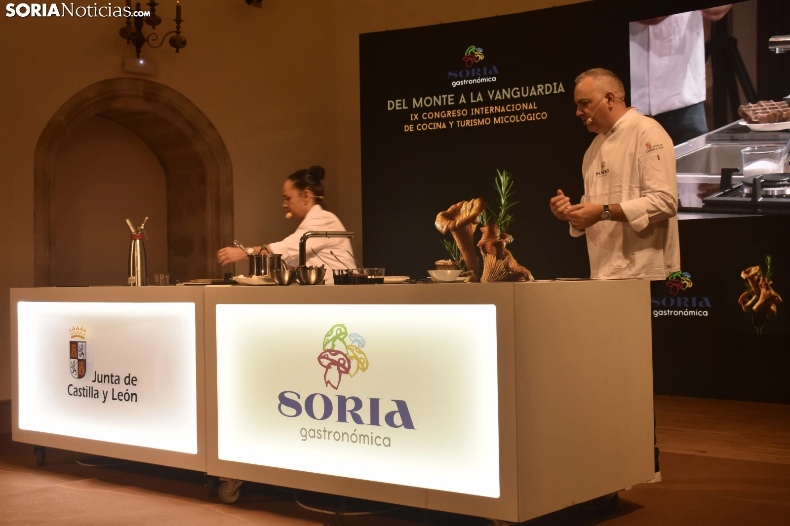 Ponencia inaugural de Soria Gastronómica. 