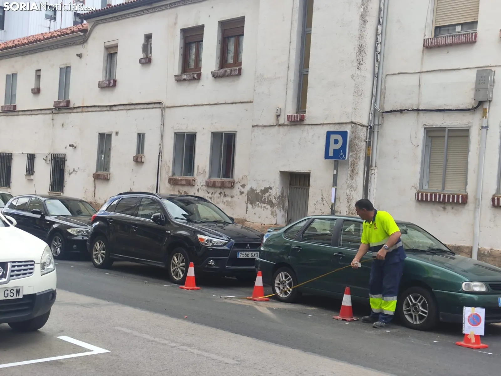 Nuevas plazas de aparcamiento.