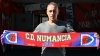 Àngel Rodríguez en su presentación como nuevo técnico del Numancia/ C.D. Numancia.