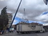 Llegada del cono de Navidad a Soria. 