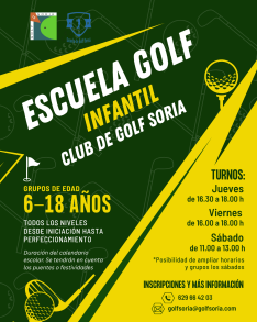 Foto 3 - Golf Soria pone en marcha la Escuela Infantil y la Escuela de Adultos 