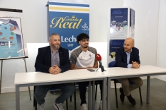 Foto 3 - Grupo Herce presenta, en las dependencias de Cañada Real, a su nuevo fichaje: Azzdin Mimoun
