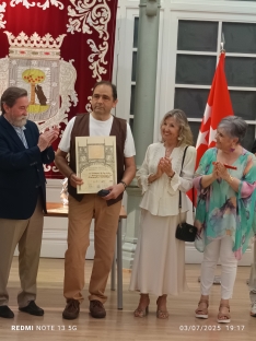 Foto 3 - El escultor soriano Carmelo Esteban gana la Medalla Luis Benedito Vives en Madrid