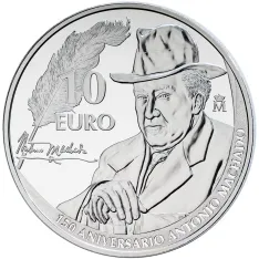Foto 3 - Antonio Machado acu&ntilde;ado en una nueva moneda para la historia