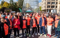 Foto 4 - Doctor Aguar&oacute;n, en el Camino contra el C&aacute;ncer: "Lo importante es que se sigue recordando esta fecha"
