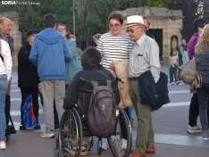 Foto 31 - CR&Oacute;NICA Y FOTOS | Una 'cacerolada' en Soria para que se oiga la voz de las personas con par&aacute;lisis cerebral