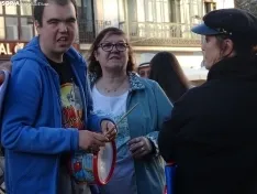 Foto 23 - CR&Oacute;NICA Y FOTOS | Una 'cacerolada' en Soria para que se oiga la voz de las personas con par&aacute;lisis cerebral
