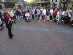 Foto 20 - CR&Oacute;NICA Y FOTOS | Una 'cacerolada' en Soria para que se oiga la voz de las personas con par&aacute;lisis cerebral