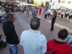 Foto 15 - CR&Oacute;NICA Y FOTOS | Una 'cacerolada' en Soria para que se oiga la voz de las personas con par&aacute;lisis cerebral