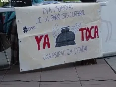 Foto 8 - CR&Oacute;NICA Y FOTOS | Una 'cacerolada' en Soria para que se oiga la voz de las personas con par&aacute;lisis cerebral
