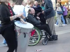 Foto 41 - CR&Oacute;NICA Y FOTOS | Una 'cacerolada' en Soria para que se oiga la voz de las personas con par&aacute;lisis cerebral