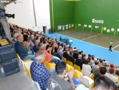 Trofeo de pelota mano San Saturio.