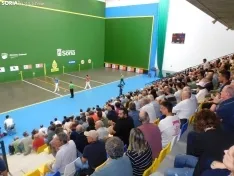 Trofeo de pelota mano San Saturio.