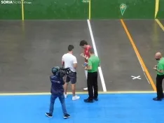Trofeo de pelota mano San Saturio.