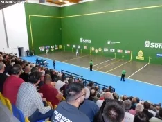 Trofeo de pelota mano San Saturio.