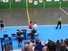 Trofeo de pelota mano San Saturio.