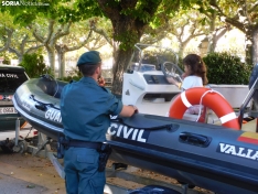 Exhibición de la Guardia Civil en Soria.
