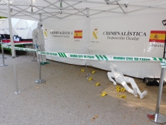 Exhibición de la Guardia Civil en Soria.