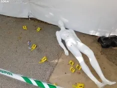 Exhibición de la Guardia Civil en Soria.