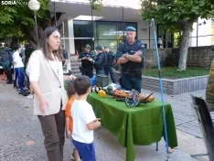 Exhibición de la Guardia Civil en Soria.