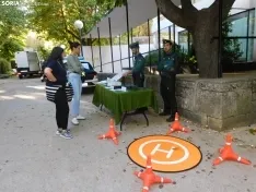 Exhibición de la Guardia Civil en Soria.