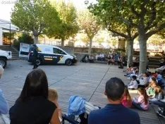 Exhibición de la Guardia Civil en Soria.