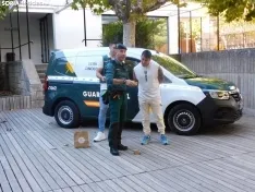 Exhibición de la Guardia Civil en Soria.