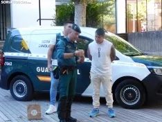 Exhibición de la Guardia Civil en Soria.