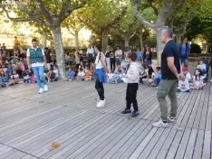 Exhibición de la Guardia Civil en Soria.