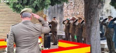 Una imagen del acto de homenaje hoy viernes en El Espino. /PC