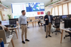 El Centro de Control de Solarig en Garray. María Ferrer. 