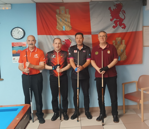 Carlos Cortés gana el regional de billar en una final numantina