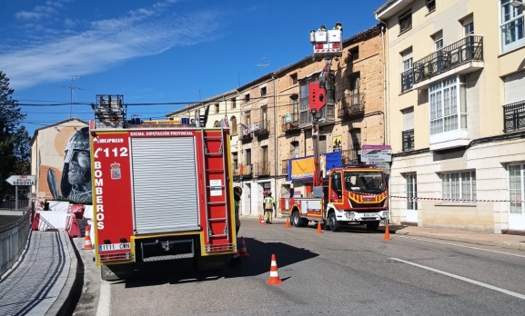 El viento de la borrasca Benjamín provoca daños en la provincia 
