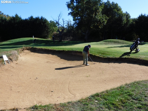 Fotos: Los golfistas de Soria ponen a prueba sus habilidades por el patrón 