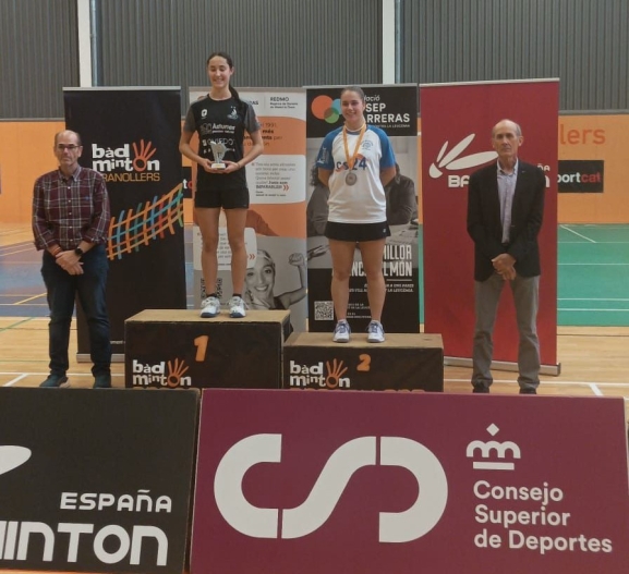 Daniela Corchón logra una doble plata en el Máster de Granollers