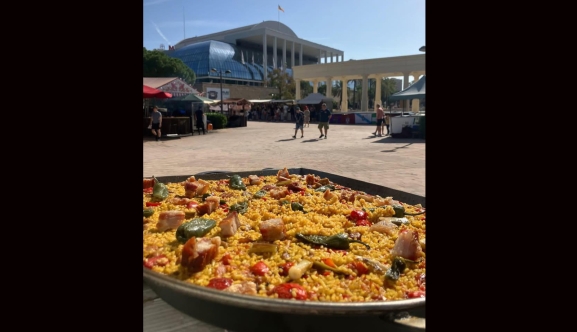 Un arroz con Torrezno, la apuesta soriana en la gran fiesta gastronómica de Valencia
