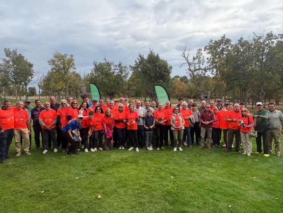 El IX Torneo Benéfico AECC de Golf Soria reúne a 66 jugadores
