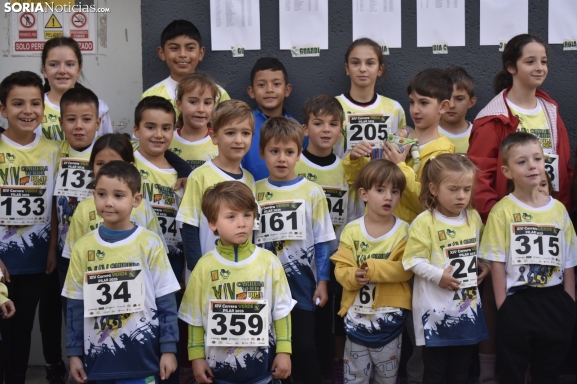 En imágenes: más de un centenar de atletas verdes, unidos por una buena causa en Soria