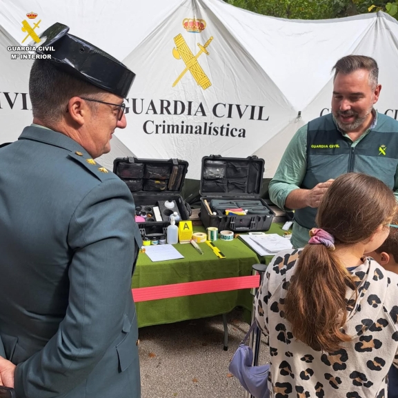 La Guardia Civil exhibe sus medios en Soria este 4 de octubre