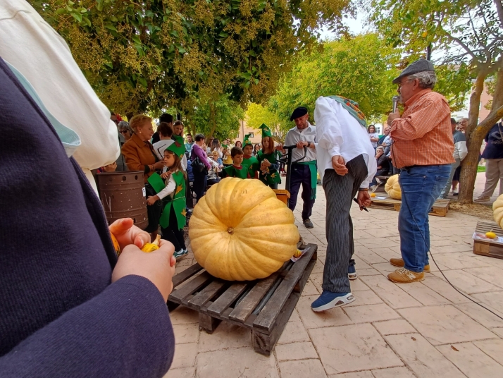 XII Concurso de Calabazas Gigantes organizado por la Coral Villa de San Esteban.