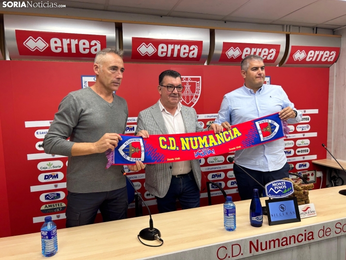 Ángel Rodríguez toma las riendas del Numancia: La situación se revierte ganando, tengo jugadores capacitados para ello