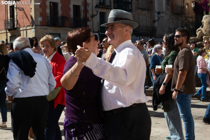 Un viernes de otoño casi festivo y con sabor a verano en Soria: termómetros hasta 26ºC y sol