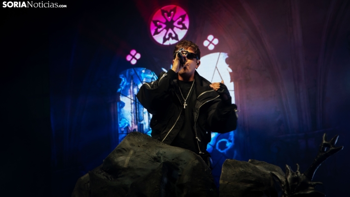 GALERÍA | Recycled J hace vibrar a Soria con el mejor rap y San Jorge