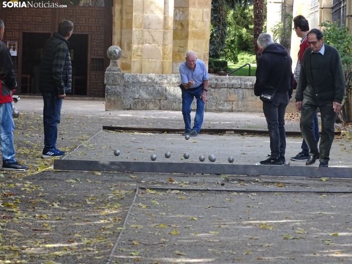 Una imagen del mediodía en la capital soriana este lunes, 13 de octubre. /PC