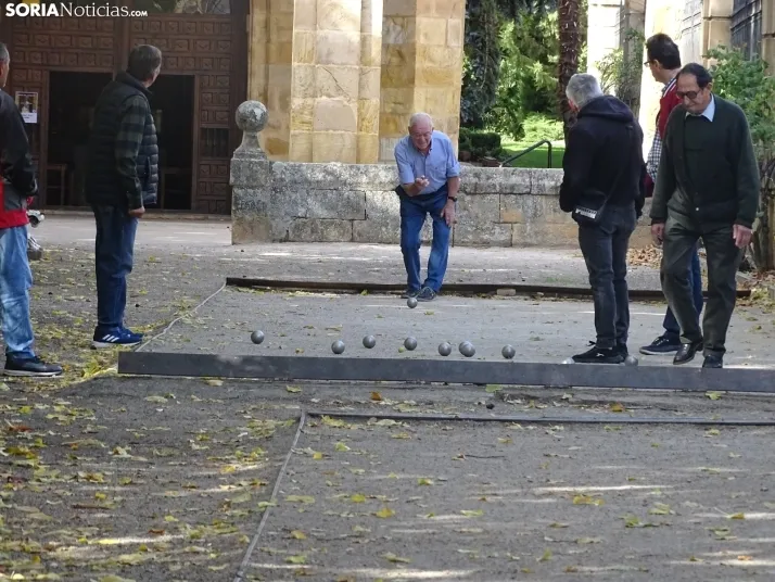 Una imagen del mediodía en la capital soriana este lunes, 13 de octubre. /PC