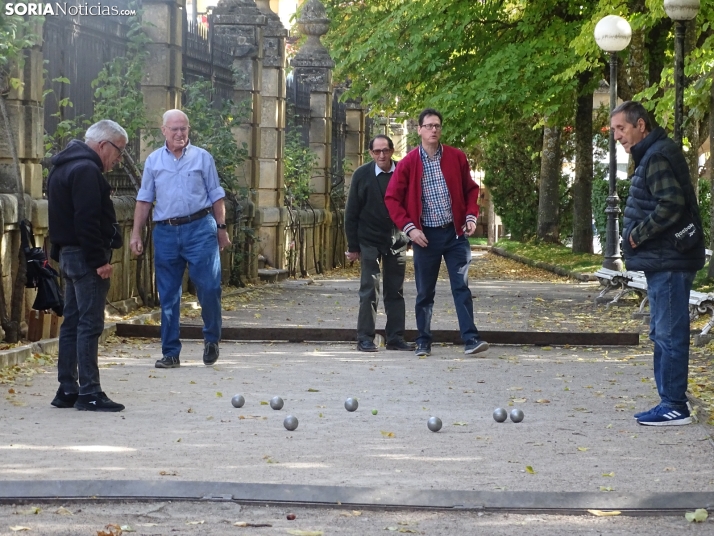 Una imagen del mediodía en la capital soriana este lunes, 13 de octubre. /PC