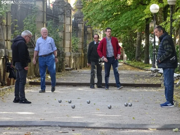 Una imagen del mediodía en la capital soriana este lunes, 13 de octubre. /PC